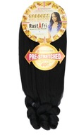 Vrkoče zo syntetických vlasov Rastafri GODDESS 3 chvostové chvosty čierne 1 40 cm Vrkoče zo syntetických vlasov Rastafri GODDESS 3 chvostové chvosty čierne 1 40 cm