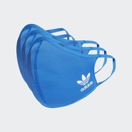 Modré masky s logom Adidas 3 balenie