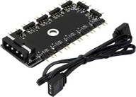 Hub Splitter MOLEX 12x aRGB 5V LED 3PIN Hub Splitter MOLEX 12x aRGB 5V LED 3PIN