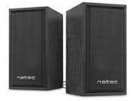 Počítačové reproduktory 2.0 Natec Panther 6W drevené Počítačové reproduktory 2.0 Natec Panther 6W drevené
