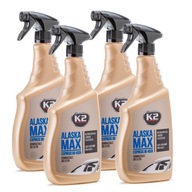K2 Alaska MAX rozmrazovač okien auta 700ml x 4 K2 Alaska MAX rozmrazovač okien auta 700ml x 4