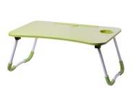 Raňajkový stolík na notebook - zelený