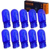 SENSO SUPER WHITE W5W 12V XENON ŽIAROVKA x10 kusov SENSO SUPER WHITE W5W 12V XENON ŽIAROVKA x10 kusov