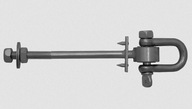 DOMAX Uchytenie na hojdačku typ D m12 130 mm, pozink