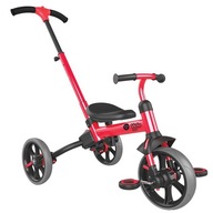 Detský bicykel 3v1 červený Yvolution YVelo Flippa