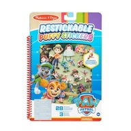PAW Patrol Opakovane použiteľné konvexné nálepky Jungle PAW Patrol Opakovane použiteľné konvexné nálepky Jungle