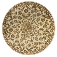 Dekorácia na stenu z dreveného panelu Mandala Dekorácia na stenu z dreveného panelu Mandala