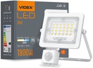 HALOGÉNOVÁ LAMPA LED FLOODLIGHT 20W s POHYBOVÝM SENZOROM vonkajší BIELY VIDEX HALOGÉNOVÁ LAMPA LED FLOODLIGHT 20W s POHYBOVÝM SENZOROM vonkajší BIELY VIDEX