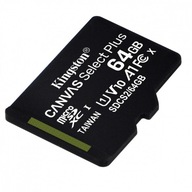Pamäťová karta microSD Canvas Select Plus 100M s kapacitou 64 GB