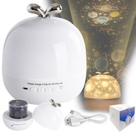 NOČNÁ LAMPA SKY STARS PROJEKTOROVÁ LAMPA PRE DETI LED USB OTOČNÁ 360 NOČNÁ LAMPA SKY STARS PROJEKTOROVÁ LAMPA PRE DETI LED USB OTOČNÁ 360