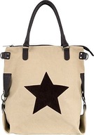 Kabelka G2407 Bags4Less Canvas Suit Star