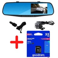 VIDEOREKORDÉR ZRKADLÁ KAMERA + CÚVANIE +32GB VIDEOREKORDÉR ZRKADLÁ KAMERA + CÚVANIE +32GB