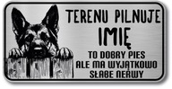 Pozor psov znak - nemecký ovčiak Pozor psov znak - nemecký ovčiak