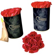 FLOWERBOX KYTICA MYDLOVÝCH KVETOV DARČEK NA VALENTÍNA FLOWERBOX KYTICA MYDLOVÝCH KVETOV DARČEK NA VALENTÍNA