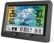 METEOROLOGICKÁ METEOROLOGICKÁ STANICA BEZDRÔTOVÁ PREDPOVEĎ BAROMETER POČASIA MAN