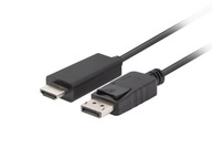 DisplayPort (M) V1.1 -> HDMI (M) kábel 5m