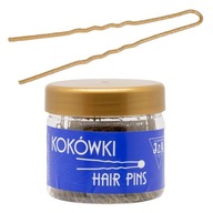 Kadernícke drdoly / začesané ihlice 4,5 cm, zlaté, MATNÉ, 350 g Kadernícke drdoly / začesané ihlice 4,5 cm, zlaté, MATNÉ, 350 g