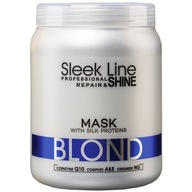 Stapiz Sleek Line Blond Mask hodvábna maska pre blond vlasy 1000ml Stapiz Sleek Line Blond Mask hodvábna maska pre blond vlasy 1000ml