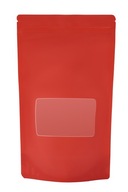 DOYPACK sáčok červený 500 ml + okienko 50 ks.