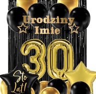 BALÓNY k 30. 30. narodeninám BANNER + MENO BALÓNY k 30. 30. narodeninám BANNER + MENO