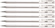 Pentel Superb BK77-A guľôčkové pero, hrot 0,7 mm, ČIERNA x6