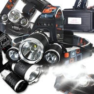 VÝKONNÁ LED HLAVOVÁ SVETLO HLAVOVÁ SVETLO ČELOVKA XM-L T6 3x VÝKONNÁ LED HLAVOVÁ SVETLO HLAVOVÁ SVETLO ČELOVKA XM-L T6 3x