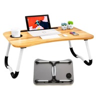 SKLADACÍ STÔL NA LAPTOP K POSTELI SO STOJAKOM SKLADACÍ STÔL NA LAPTOP K POSTELI SO STOJAKOM