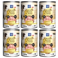 WAFI Kúsky mäsa v omáčke s hydinou 6 x 1250g WAFI Kúsky mäsa v omáčke s hydinou 6 x 1250g