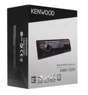 AUTORÁDIO KENWOOD KMM-105RY 1-DIN USB ČERVENÉ