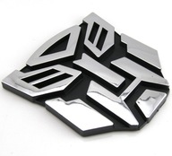 Nálepka s 3D logom Autobot Transformers Emblem Badge Nálepka s 3D logom Autobot Transformers Emblem Badge