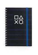 A5 linajkový zápisník, 160 strán, Playstation