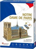 3D puzzle Katedrála Notre Dame - verzia 2018
