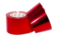 PP stuha kovové hladké hladké 8 cm/45 m červené PP stuha kovové hladké hladké 8 cm/45 m červené