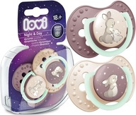 LOVI DYNAMIC UKLIDŇUJÚCI cumlík 18m+ 2 ks SVIETI V TME LOVI DYNAMIC UKLIDŇUJÚCI cumlík 18m+ 2 ks SVIETI V TME