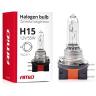 Halogénová žiarovka H15 do auta s homologizáciou E4 12V 55W PGJ23t-1 Halogénová žiarovka H15 do auta s homologizáciou E4 12V 55W PGJ23t-1