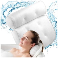 Ergonomický antibakteriálny vankúš do vane SPA s prísavkami Ergonomický antibakteriálny vankúš do vane SPA s prísavkami