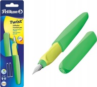 Plniace pero Pelikan Twist zelené M + 2 náplne