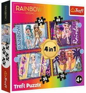 PUZZLE 4V1 MÓDNE BÁBIKY RAINBOW HIGH 207 EL PUZZLE 4V1 MÓDNE BÁBIKY RAINBOW HIGH 207 EL