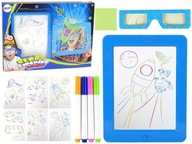 Magické 3D okuliare s modrým podsvietením Magické 3D okuliare s modrým podsvietením