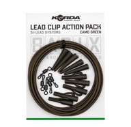 KORDA Basix Lead Clip Action Pack 5x