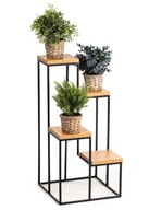STOJAN NA KVETY KASKÁDOVÝ 70 CM KOVOVÝ PODKROVNÍK STOJAN NA KVETY KASKÁDOVÝ 70 CM KOVOVÝ PODKROVNÍK