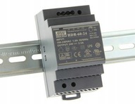 LED zdroj na DIN lištu 60W 24V HDR-60-24 2,5A