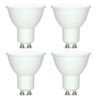 4x LED ŽIAROVKA SMD PREMIUM GU10 Decorya 3W 4000K DENNÁ BIELA ​​FARBA