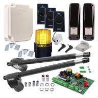 Sada pohonu krídlovej brány FAAC 414 ALFA SHORT 3xPilot LED svietidlo Sada pohonu krídlovej brány FAAC 414 ALFA SHORT 3xPilot LED svietidlo