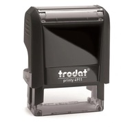 Razítko Trodat 4911 čierny atrament 38x14mm Razítko Trodat 4911 čierny atrament 38x14mm