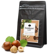 Ochutené kávové zrná, ORECH 200 g 100% Arabica čerstvo pražená Baumgart