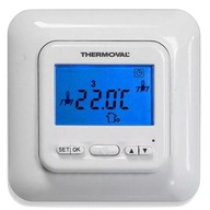 Termálny termostat, ovládač TVT 04 ED biely