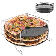 3 plechy na pečenie na pizzu na stojane Tadar, 32 cm