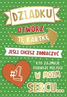 Vtipná karta pre dedka so zrkadlovým vtipom DK952 Vtipná karta pre dedka so zrkadlovým vtipom DK952