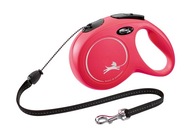 Vodítko Flexi automatické, červená línia, 5 m, M 20 kg Vodítko Flexi automatické, červená línia, 5 m, M 20 kg